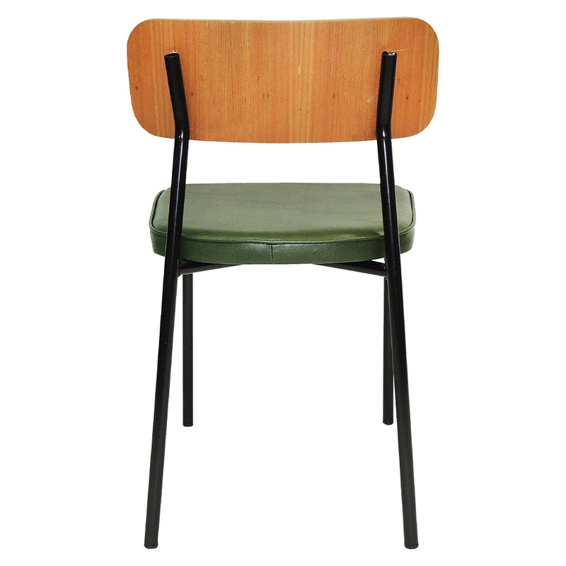 Cadeira Student Decorativa Verde Confortavel Overseas