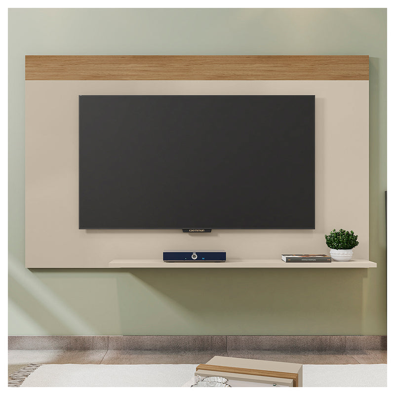 Conjunto Sala De Estar Painel Para TV Com Mesa Malha Caemmun